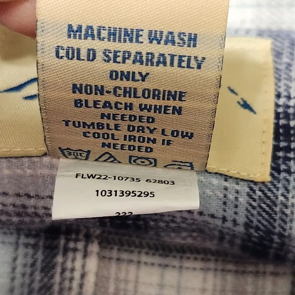 Blue Mountain womens Shirt Size XL Plaid Long Sleeve